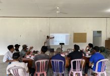 Sosialisasi Pemetaan Sawit Rakyat Partisipatif Untuk Tingkatkan Kapasitas Petani Sawit di Desa Biru Maju dan Sumber Makmur